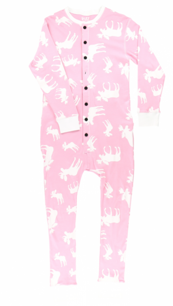 Classic Moose Pink Flapjack - Pyžamo Šašek - LazyOne