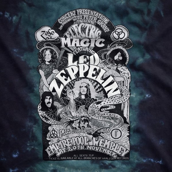 Led Zeppelin Electric Magic - Liquid Blue