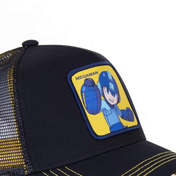 Megaman Black - Kšiltovka Capslab
