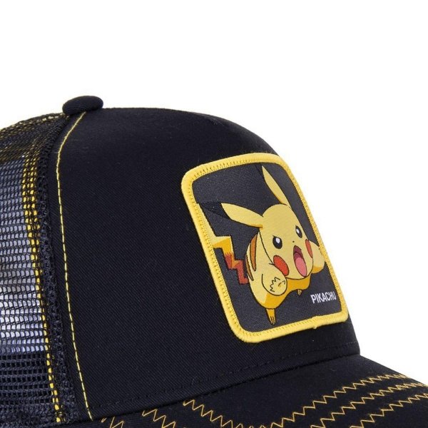 Pikachu Pokemon Black - Cap Capslab
