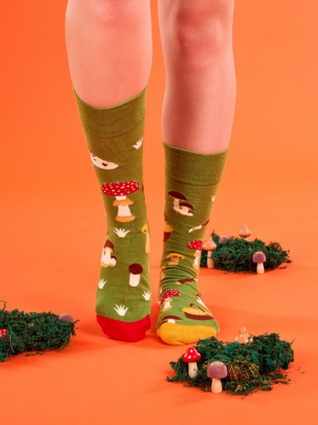 Mushrooms Hunting - Socks Good Mood
