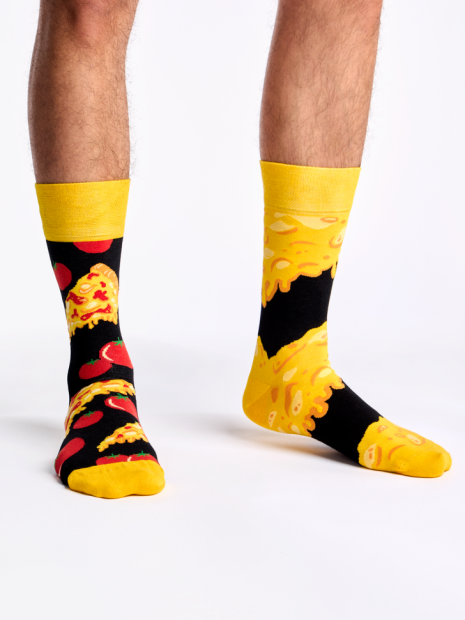 Cheese Pizza - Socks Good Mood