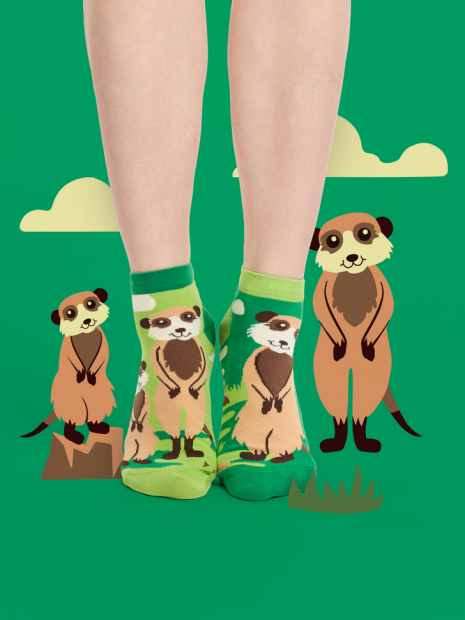 Meerkats - Low Socks Good Mood