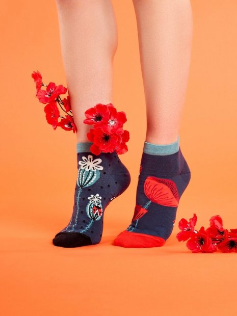 Dragonfly at Night - Low Socks