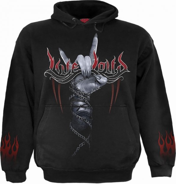 Rock Loud  - Hoodie Spiral