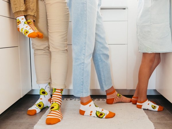 Funny Avocado - Socks Good Mood