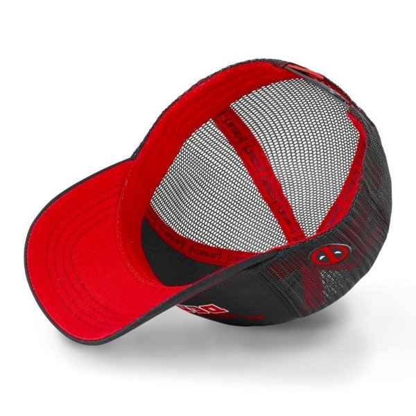 Deadpool Cap Black Marvel - Cap Capslab