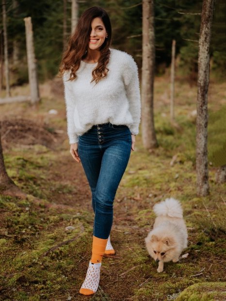 Warm Fox - Winter Socks - Good Mood