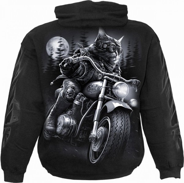 Nine Lives - Hoodie Spiral