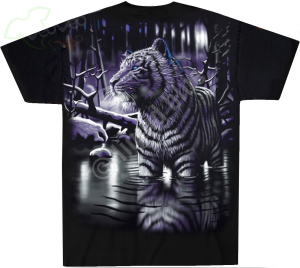 White Tiger - Liquid Blue