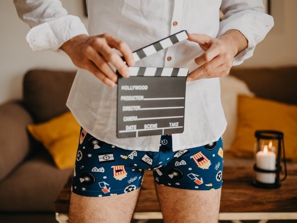 Movies - Mens Fitted Trunks - Good Mood