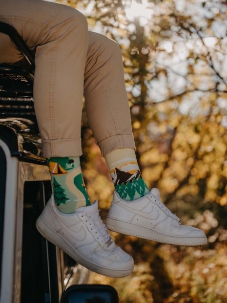 Mountain Camp - Socks Good Mood