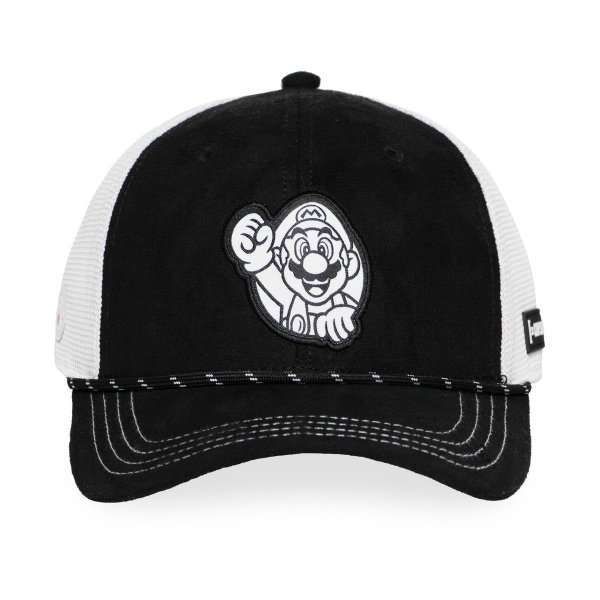 Czapka Super Mario Trucker BW - Capslab
