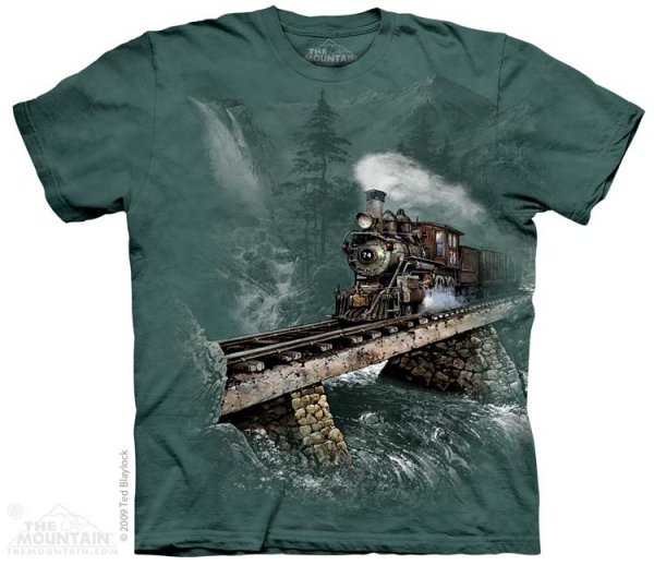 Koszulka z pociągiem Loco 74 -  The Mountain