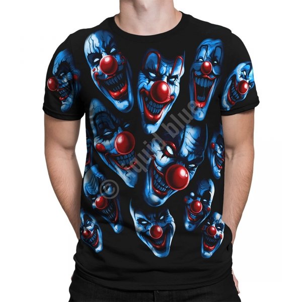 All Over Clowns - Liquid Blue