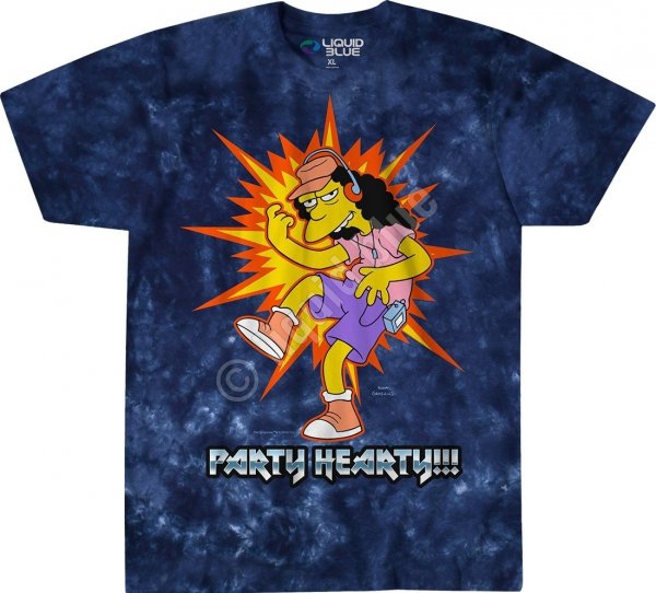 The Simpsons Metal Rules - Liquid Blue