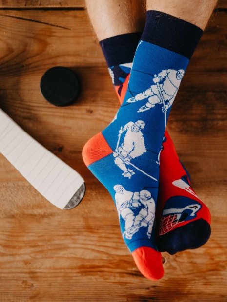 Ľadový Hokej - Ponožky Good Mood