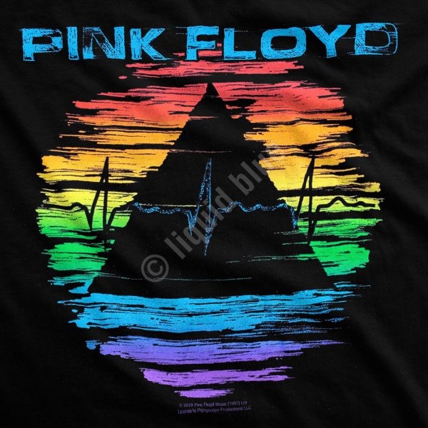 Pink Floyd Racin Around - Liquid Blue