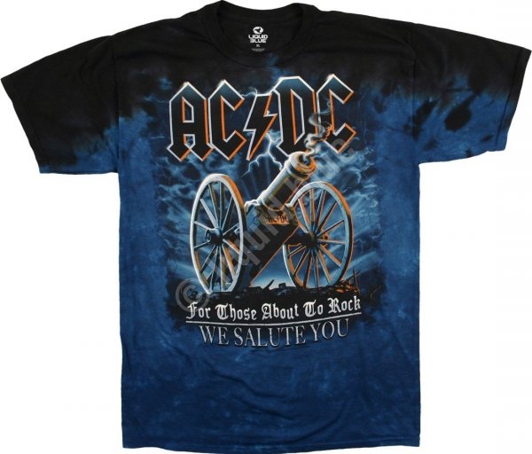 ACDC 21 Gun Salute - Liquid Blue