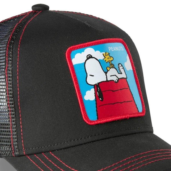 Peanuts Snoopy Black - Šiltovka Capslab
