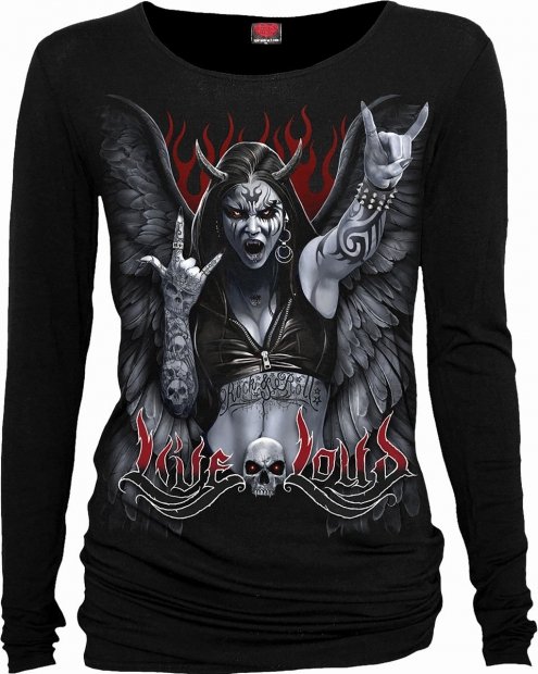 Rock Loud - Baggy Top Spiral – Damskie
