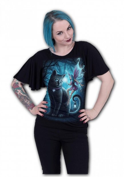 Cat And Fairy - Bat Spiral Ladies