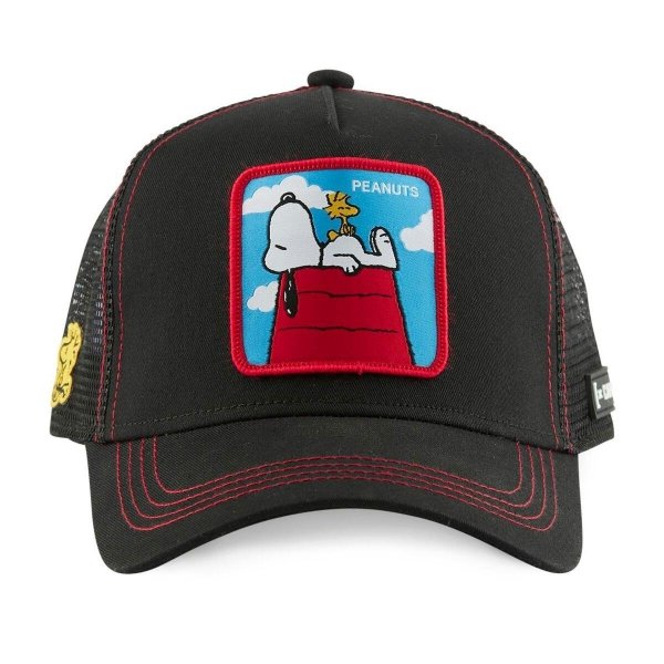 Peanuts Snoopy Black - Šiltovka Capslab