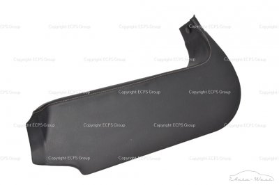 Aston Martin DB9 DBS Vantage Virage Rapide Tapicerka panel słupek lewy przód z białą nicią 