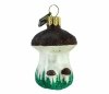 Glass bauble 5cm - Mushroom family