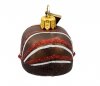 Christmas bauble Pralines 4cm and 5cm, 2 pieces - Chocolate