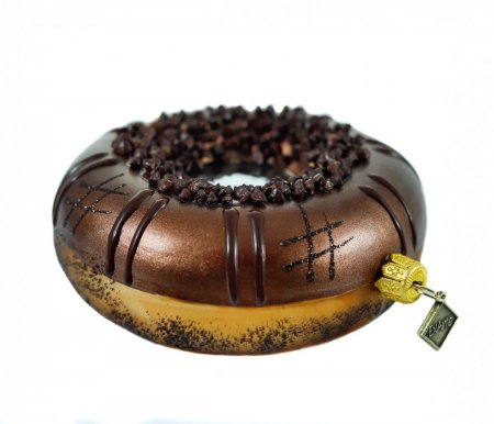 Bombka na choinkę Donut czekoladowy  - 10cm