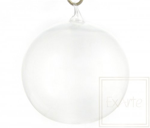 Christmas glass sphere 10cm, 4 pieces - The Beauty of Glass