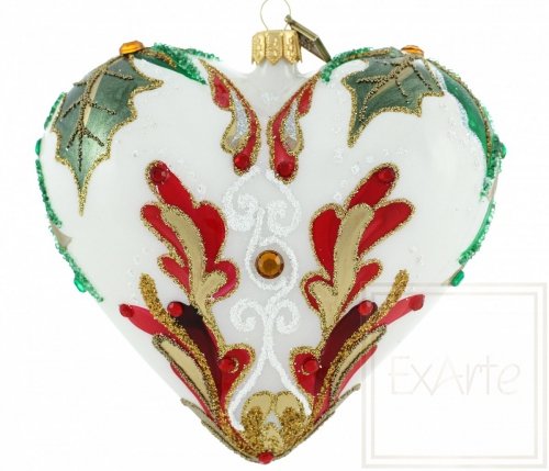 Christmas ornament heart 12cm - Joy of Christmas