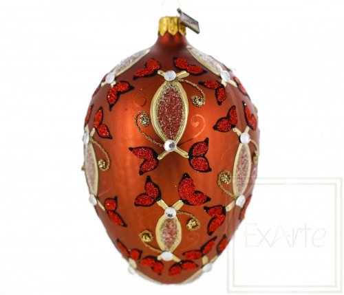 Christmas ornament egg 13cm - Campanula