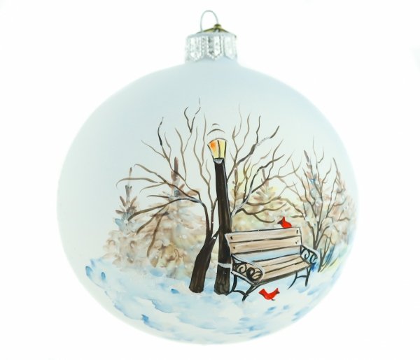 Christmas ornament Ball 10cm  - Bench
