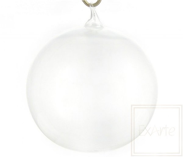 szklane bombki przezroczyste zestaw / Ball von 10 cm - Weihnachtskugeln