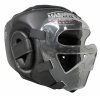 Kask bokserski z maską KSSPU-M czarny  www.budosport.pl