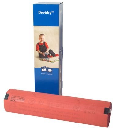 Mata grzewcza pod dywan, maty grzewcze pod dywan - DEVIdry 100 / 240W / 3m2