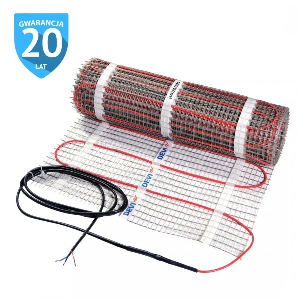 Mata grzewcza DEVI 100 W/m2 1m2