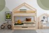 Kinderbett Etagenbett Häuschenbett Mila DMPB 90x180 ADEKO