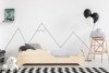 Children wooden bed BOX 9 60x120cm