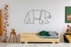 Lit en bois BOX 4 60x120cm