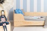 Children wooden bed PEPE 4 80x160cm