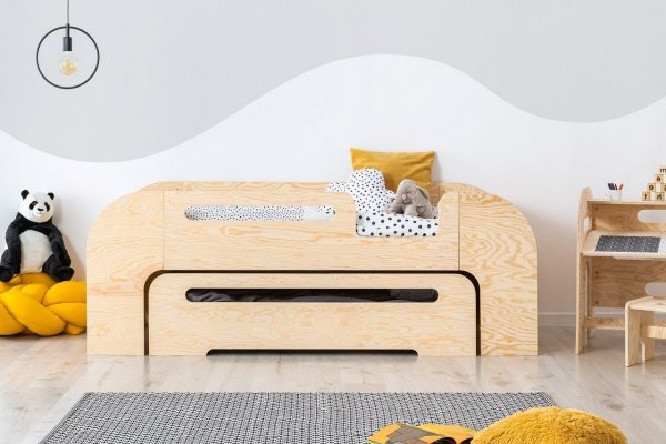 Dětská postýlka postel domeček AIKO 70x140 ADEKO
