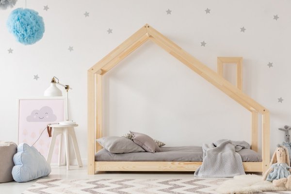 Dětská postýlka postel domeček Mila DMS 80x180 ADEKO