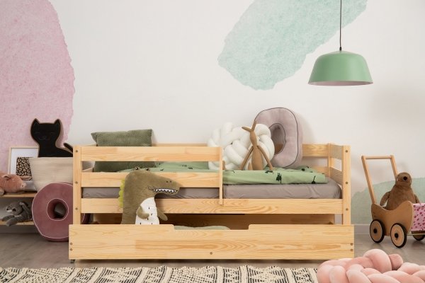 CPD 80x160cm Łóżko dziecięce drewniane  Mila ADEKO