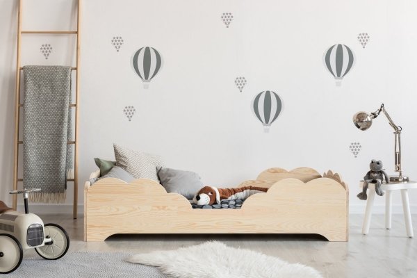 BOX 10 120x200cm Łóżko drewniane dziecięce