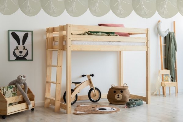 CLPBA 80x200cm Łóżko piętrowe dziecięce  Mila ADEKO