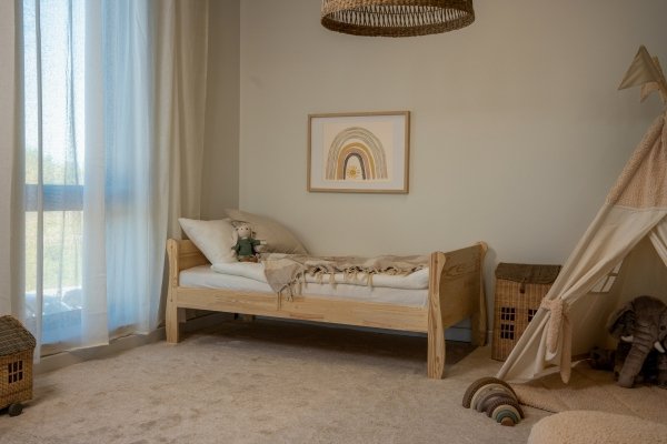 ROMA 70x160cm Łóżko dziecięce drewniane ADEKO