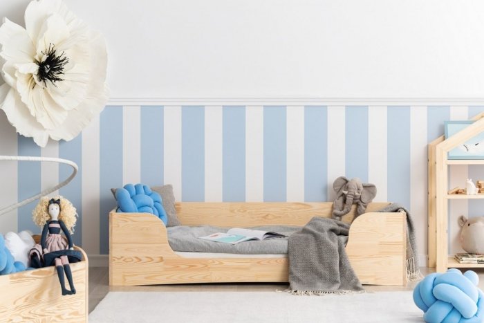 PEPE 4 60x120cm Łóżko drewniane dziecięce